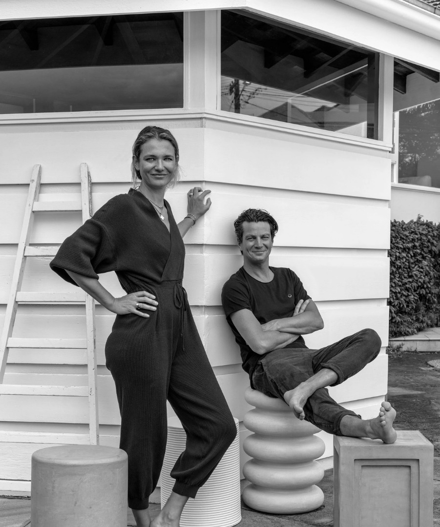 Félicie Chardon and Julien Fantone, founders of Bonbon Australia
