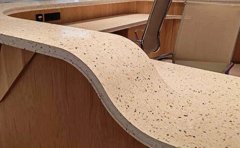 Agencement terrazzo sur mesure