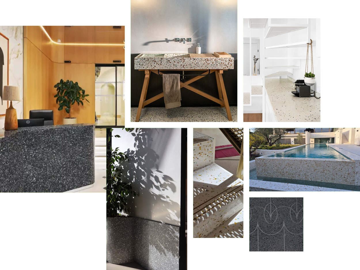 Réalisations terrazzo AdLucem