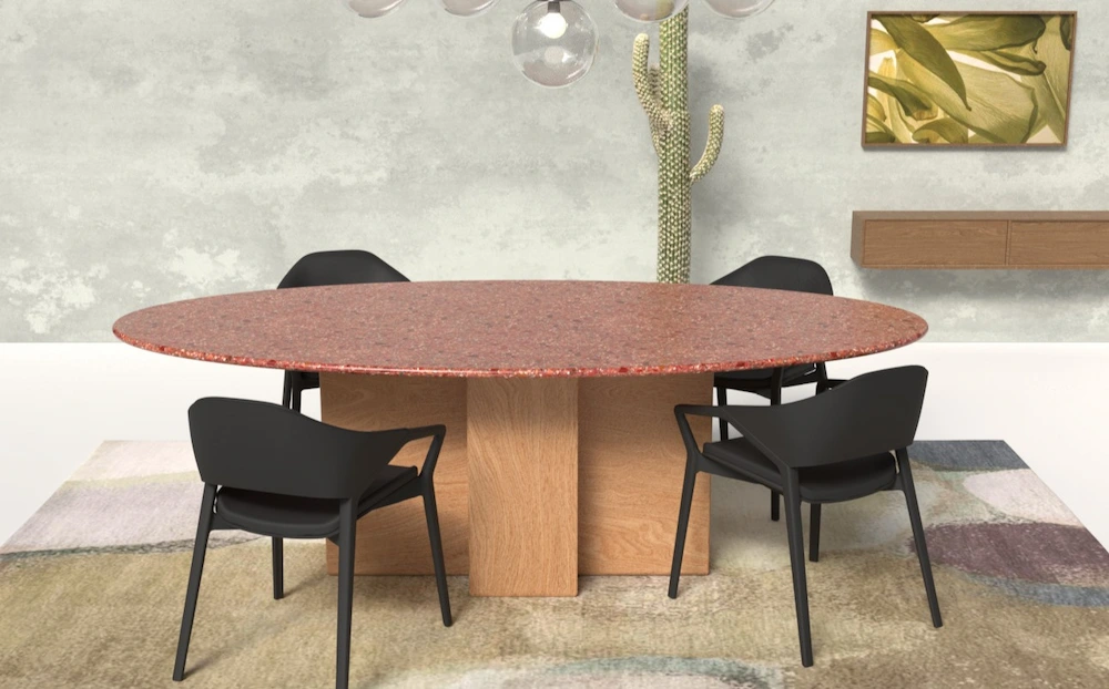 Mobilier terrazzo signature