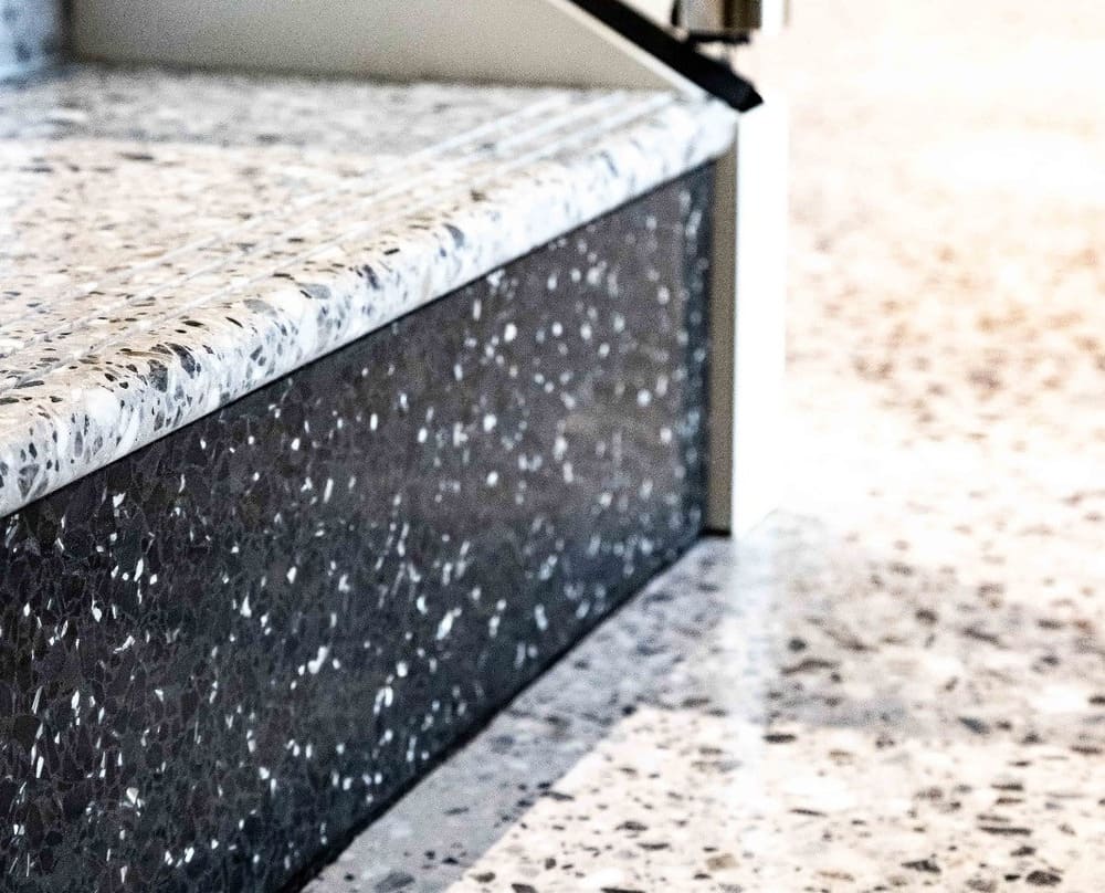 Marche terrazzo détail