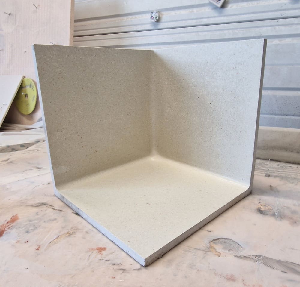 Plinthe à gorge terrazzo