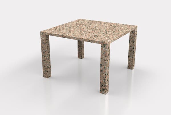 Table Line® TL04 - 110x110x75cm terrazzo