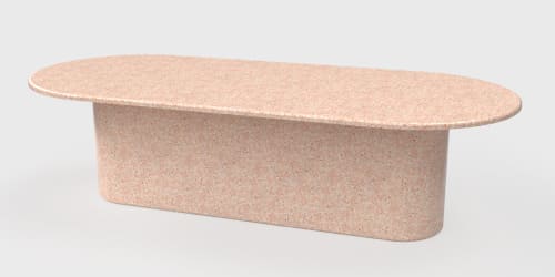 Table Oblo® TO01 - 240x120x75cm terrazzo
