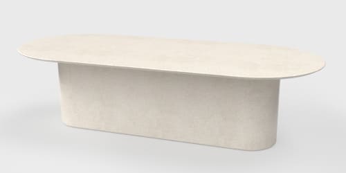Table Oblo® TO02 - 200x100x75cm terrazzo
