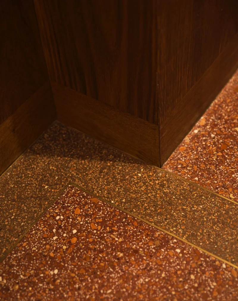 Sol terrazzo LucemStone — matière minérale AdLucem