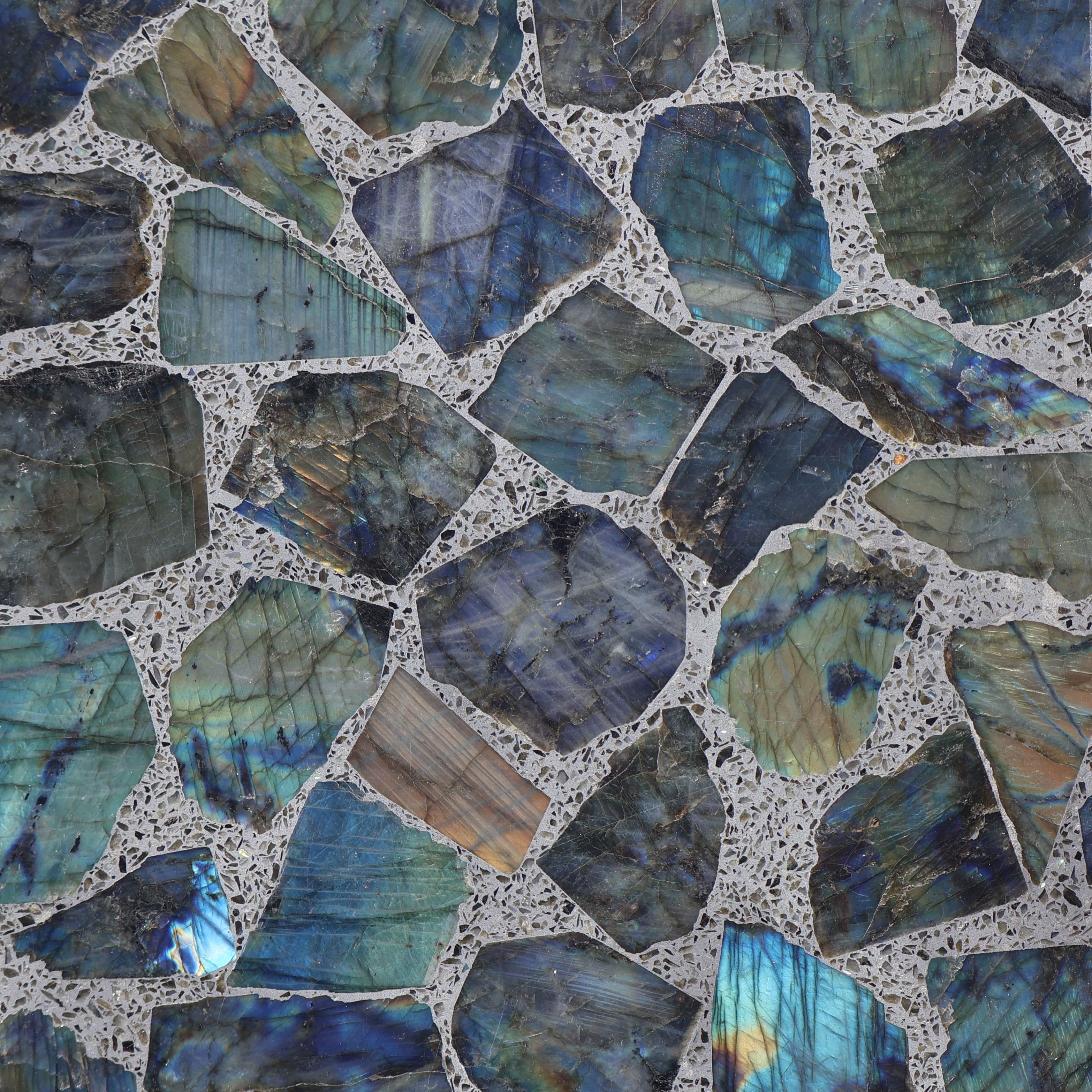 Mosaïque de pierre semi-précieuse : Scarpa