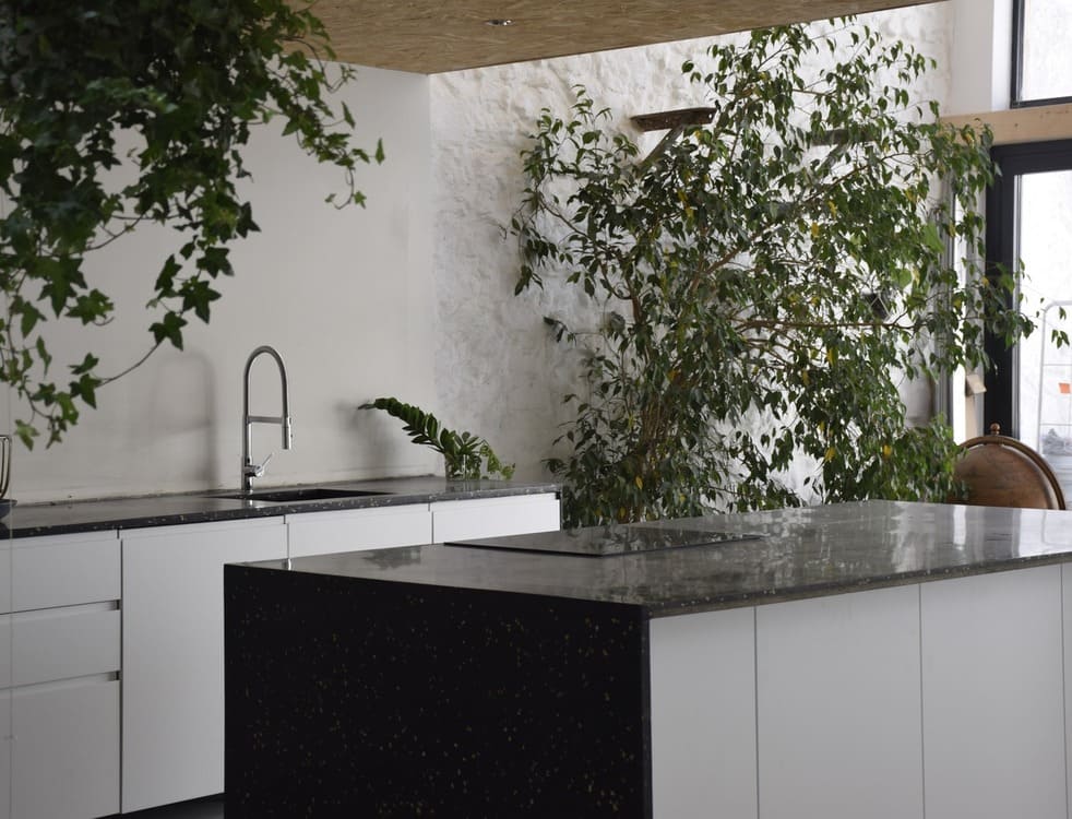 Plateau terrazzo design