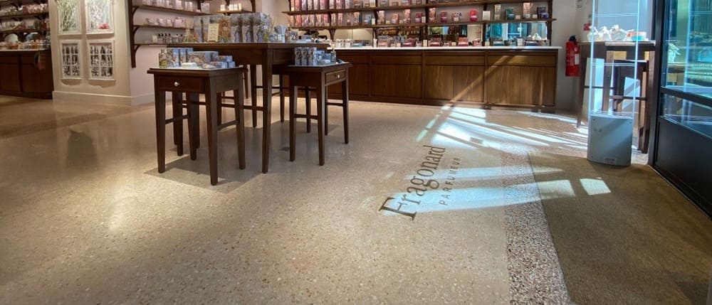 Projet commerce terrazzo