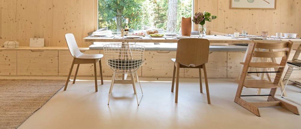 Projet habitation béton ciré