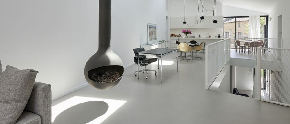 Projet habitation béton ciré