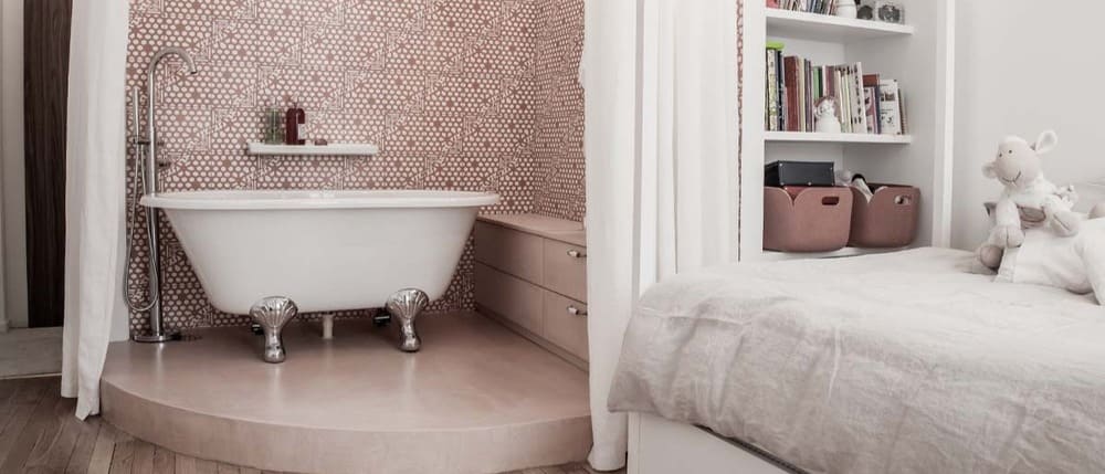 Projet habitation béton ciré